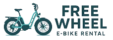 logo free wheel e bike rental